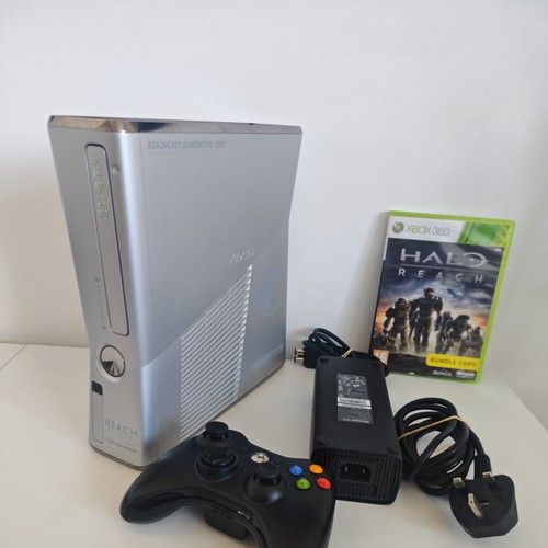 Microsoft xbox 360 slim - xbox, halo