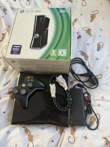 Xbox 360 slim 250gb console - xbox,