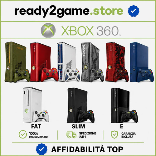 Xbox 360 fat - slim, usata