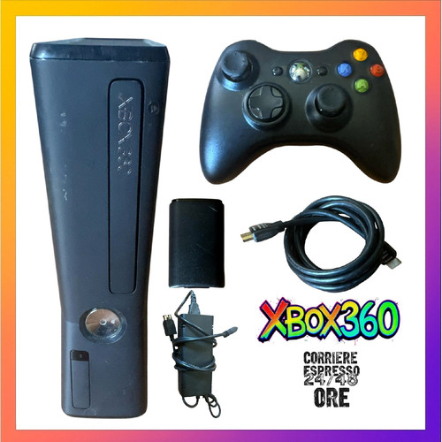 Console xbox 360 slim 250gb - console,