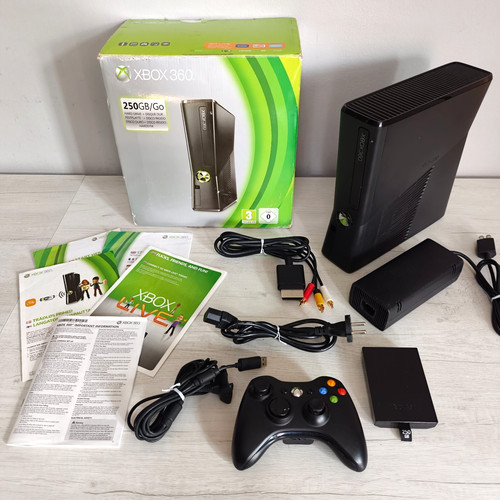 Microsoft xbox 360 - slim, 250gb